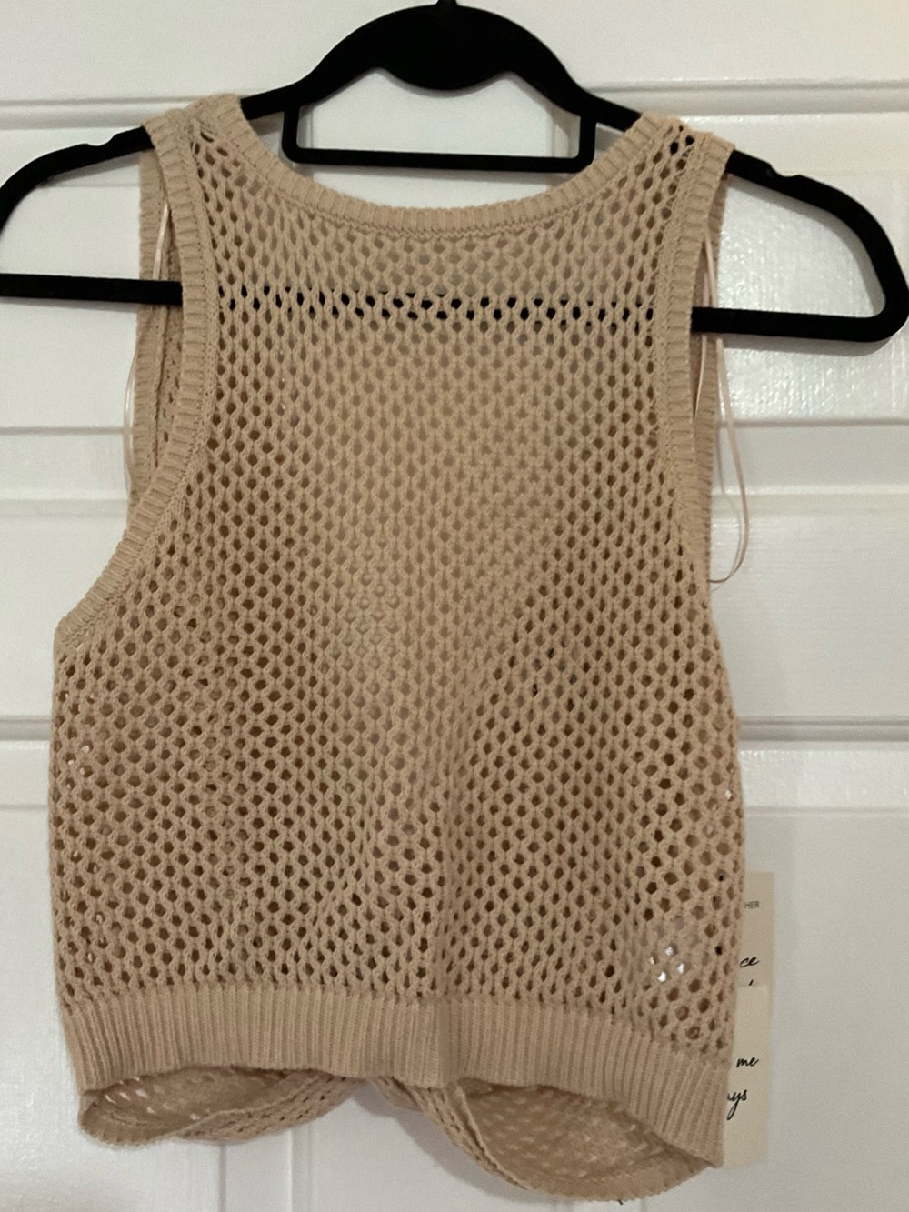 Freshman 1996 Beige Knit Midi Dress – 2-Piece Set - Picture 5 of 8